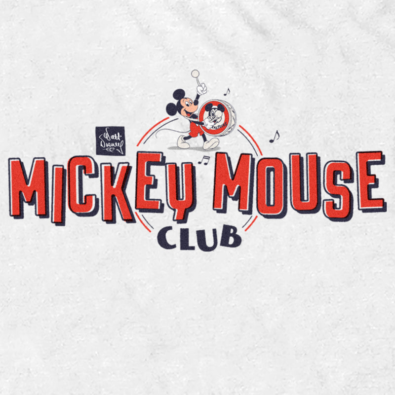 Men's Disney Mickey Mouse Club Logo T-Shirt