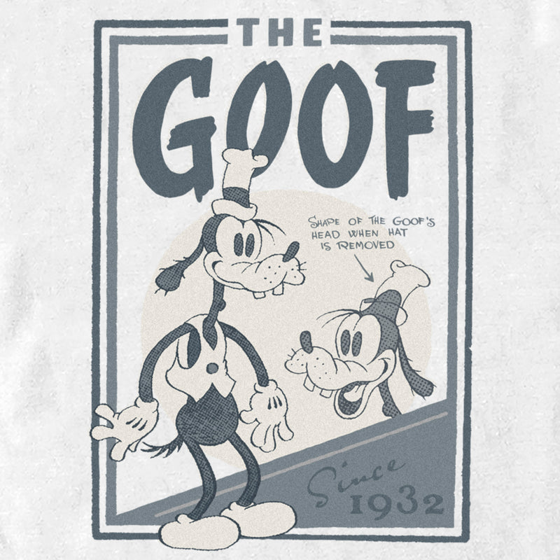 Men's Mickey & Friends Goofy The Goof Poster T-Shirt