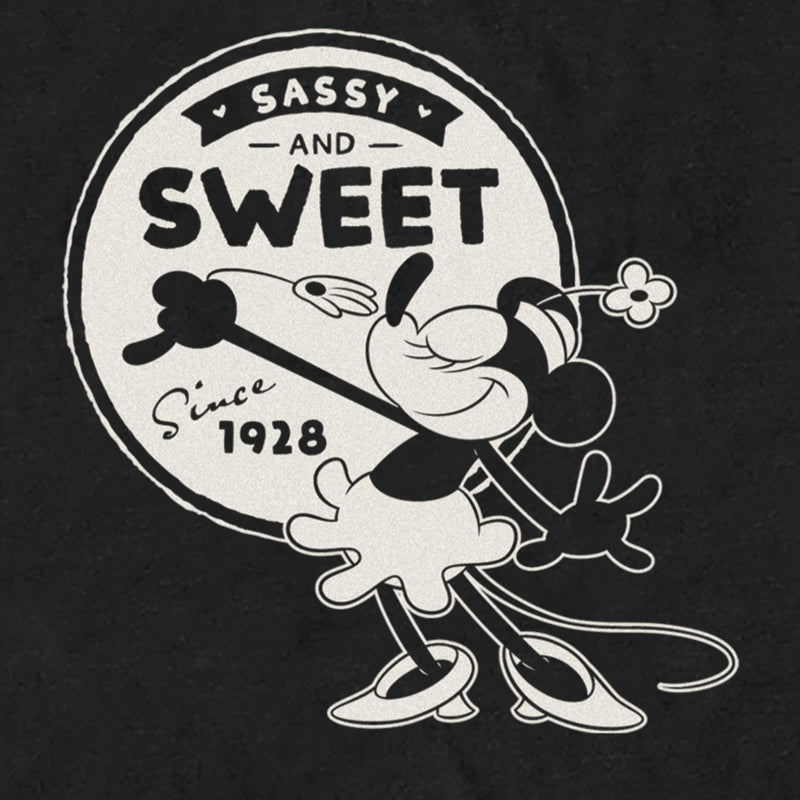 Men's Mickey & Friends Retro Minnie Mouse Sassy and Sweet T-Shirt
