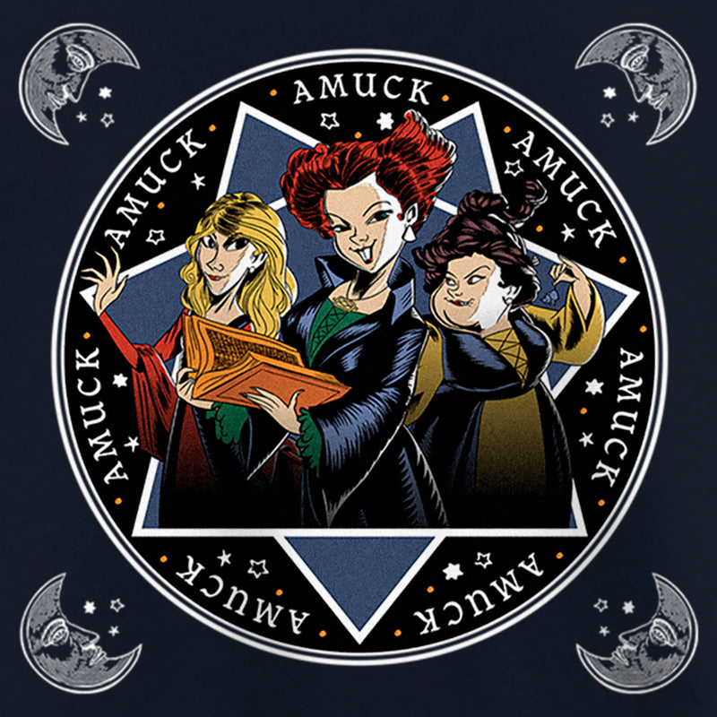 Girl's Hocus Pocus Amuck Witch Circle T-Shirt