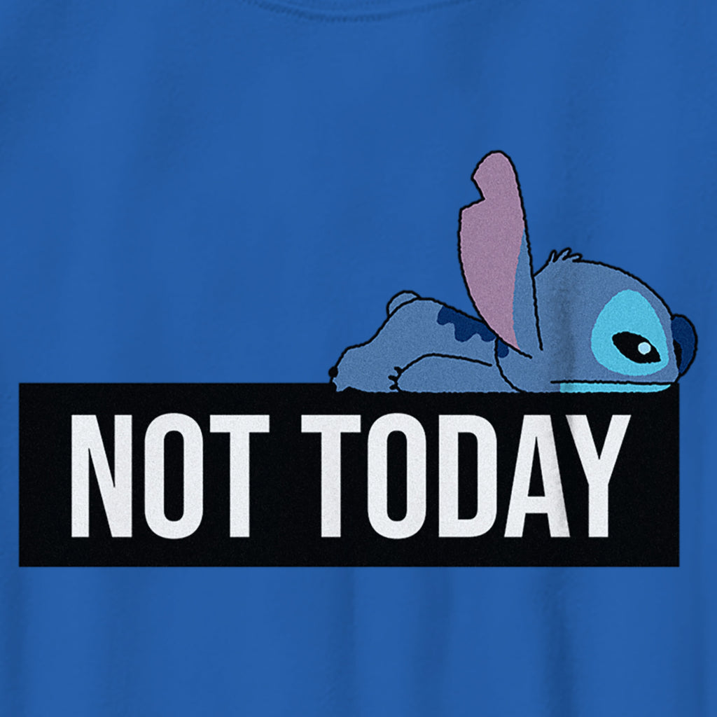 Girl's Lilo & Stitch Nope Not Today T-shirt - White - Small : Target