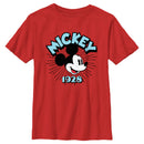 Boy's Mickey & Friends 1928 Face T-Shirt