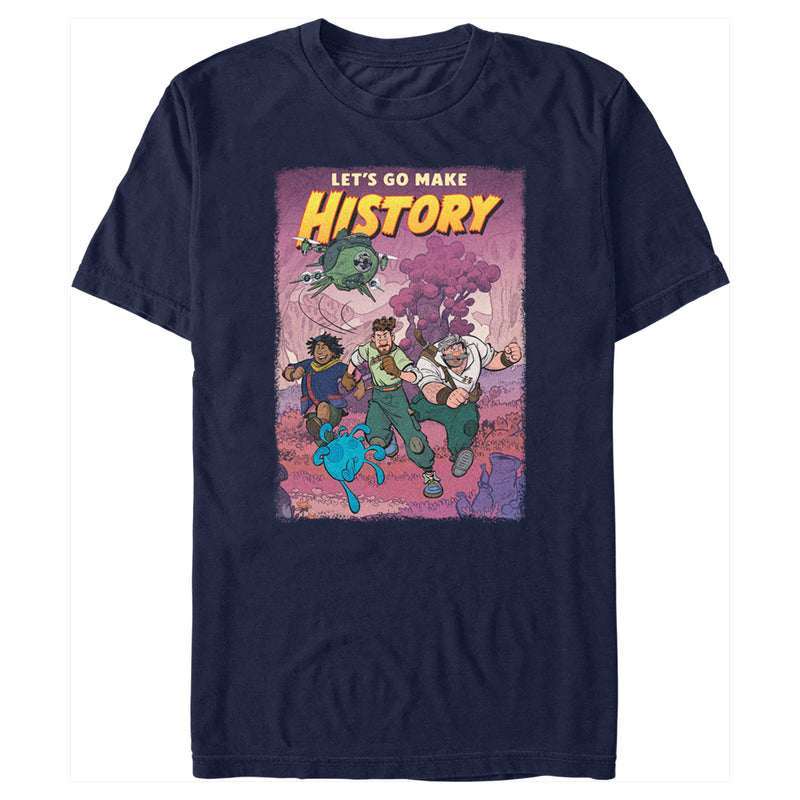 Men's Strange World Let's Go Make History T-Shirt