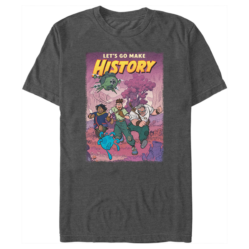 Men's Strange World Let's Go Make History T-Shirt