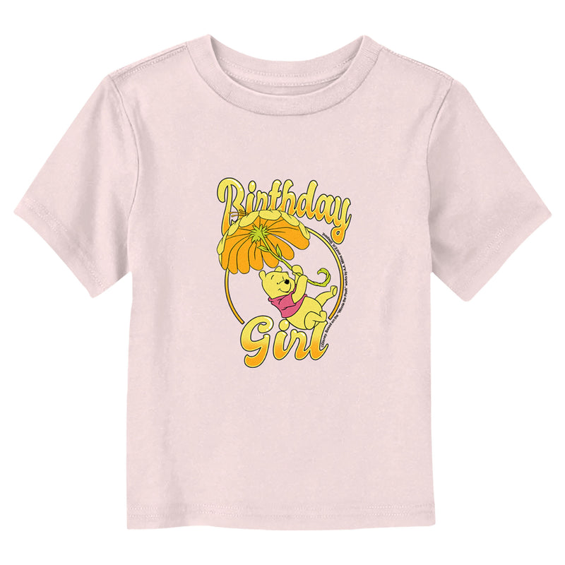 Toddler's Winnie the Pooh Birthday Girl T-Shirt
