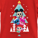Girl's Disney Doorables Christmas Stack us Under the Tree T-Shirt