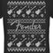 Junior's Fender Christmas Black and White Logo T-Shirt