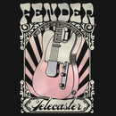 Women's Fender Groovy Telecaster Poster T-Shirt