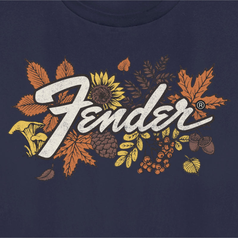 Women's Fender Fall Leaves Logo T-Shirt