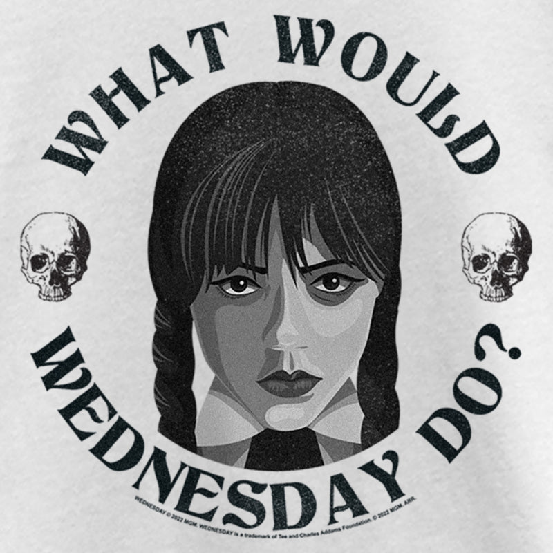 Girl's Wednesday What Would Wednesday Do? T-Shirt