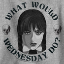 Boy's Wednesday What Would Wednesday Do? Pull Over Hoodie