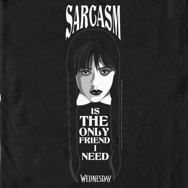 Men's Wednesday Sarcasm is the Only Friend I Need T-Shirt