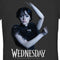 Junior's Wednesday Classic Dance Scene Logo T-Shirt