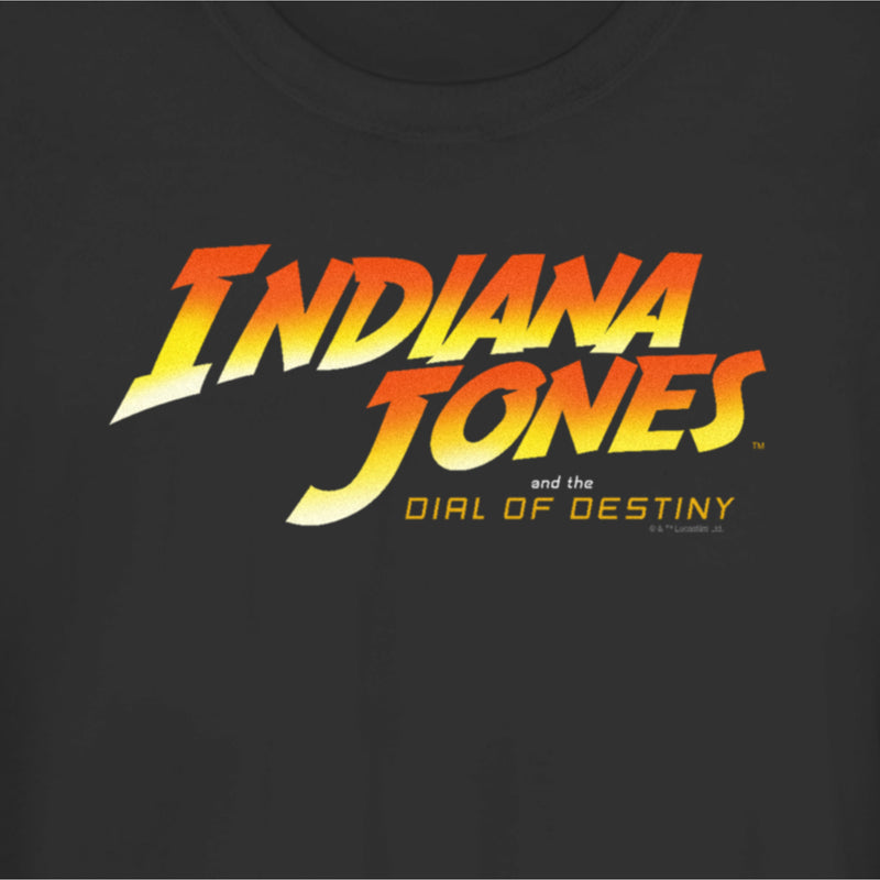 Junior's Indiana Jones and the Dial of Destiny Official Movie Logo T-Shirt