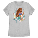 Women's The Little Mermaid Ariel Dinglehopper Portrait T-Shirt