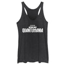 Women's Ant-Man and the Wasp: Quantumania Movie Logo White Racerback Tank Top