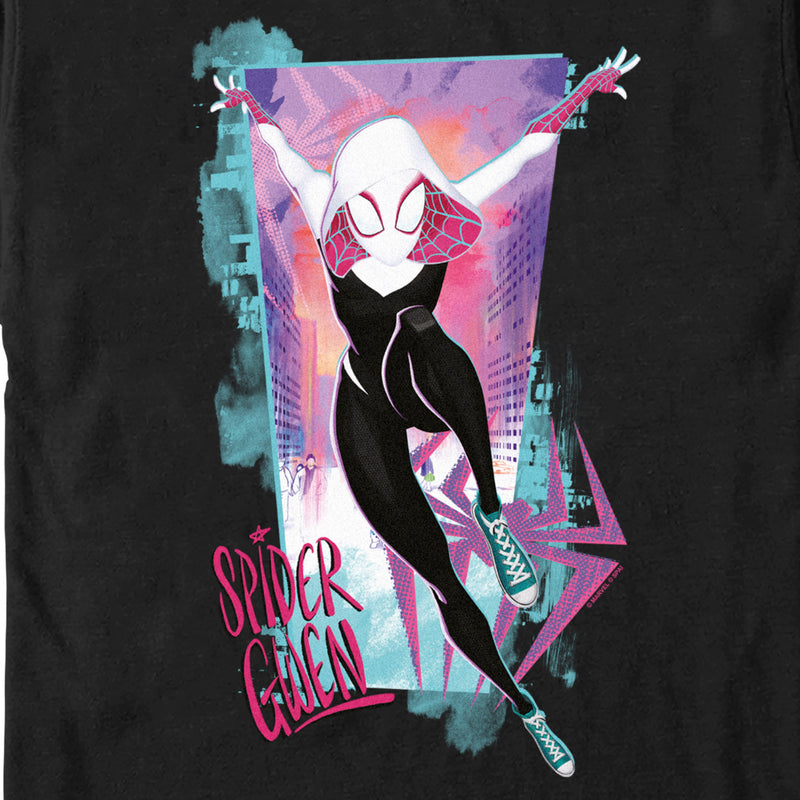 Men's Spider-Man: Across the Spider-Verse Spider Gwen Poster T-Shirt
