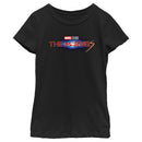 Girl's The Marvels Movie Logo T-Shirt