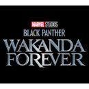 Junior's Black Panther: Wakanda Forever Metallic Movie Logo T-Shirt