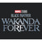 Women's Black Panther: Wakanda Forever Metallic Movie Logo Racerback Tank Top