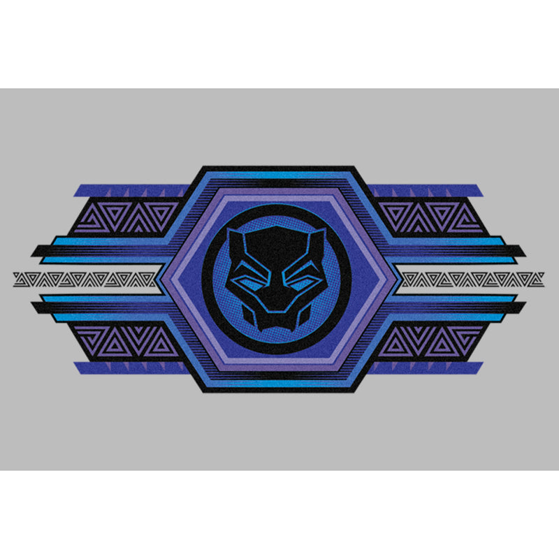 Men's Black Panther: Wakanda Forever Ornate Logo T-Shirt