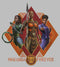 Girl's Black Panther: Wakanda Forever Okoye Shuri and Nakia Portraits T-Shirt