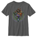 Boy's Black Panther: Wakanda Forever Character Portrait Triangles T-Shirt