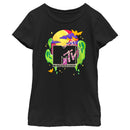 Girl's MTV Colorful Halloween Logo T-Shirt