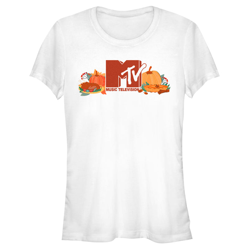 Junior's MTV Fall Logo T-Shirt