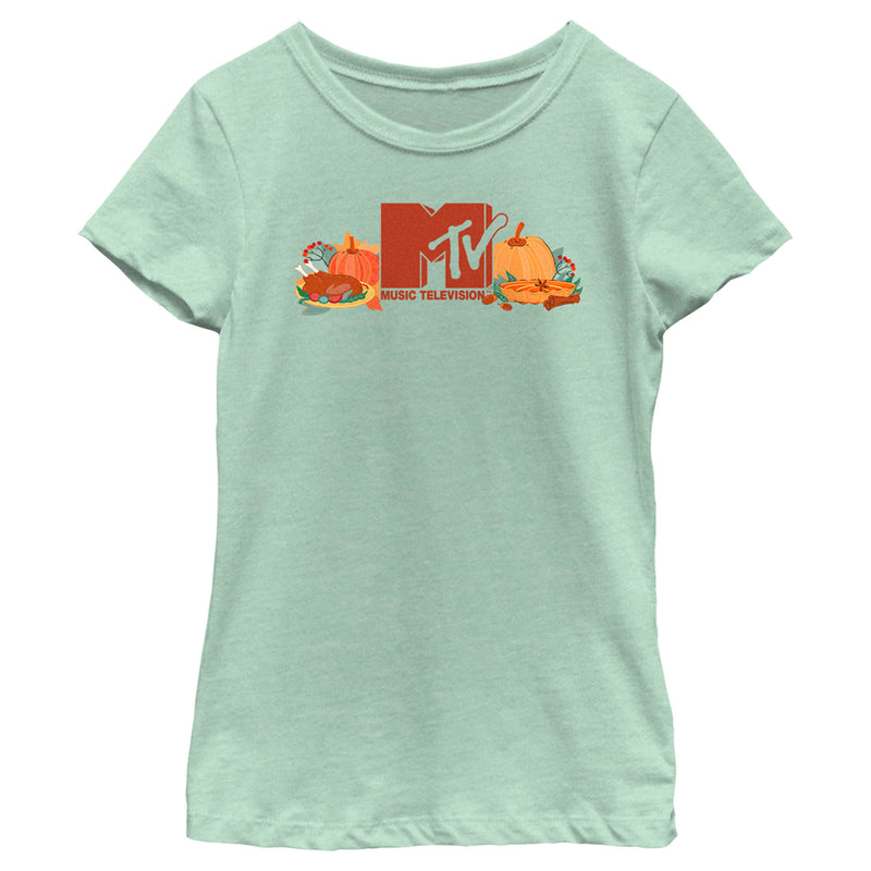 Girl's MTV Fall Logo T-Shirt