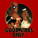 Junior's Marvel Deadpool Good Vibes Only T-Shirt
