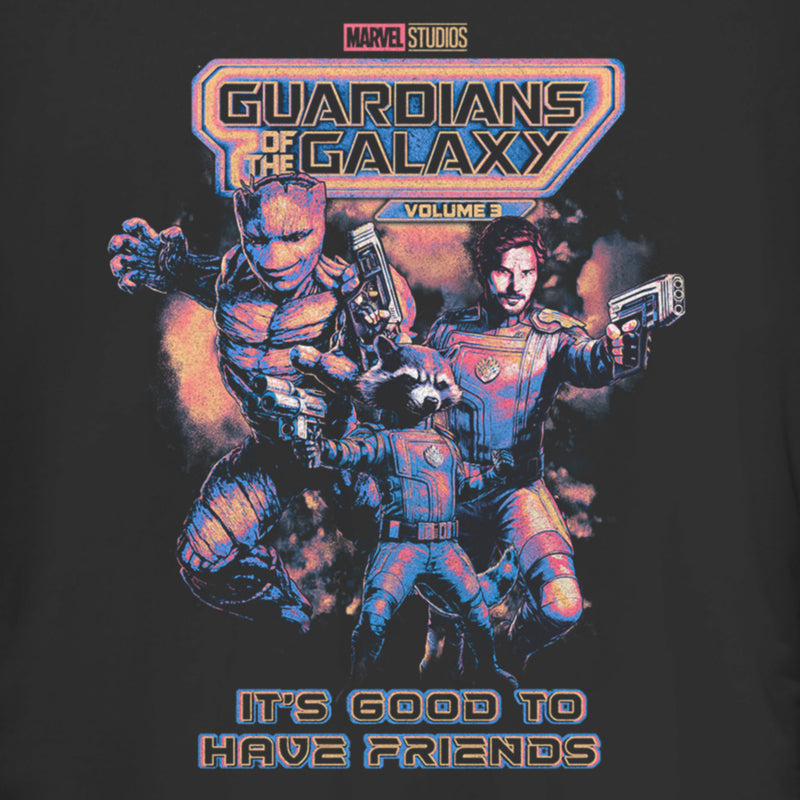 Junior's Guardians of the Galaxy Vol. 3 It's Good to Have Friends T-Shirt