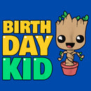Boy's Guardians of the Galaxy Birthday Kid Pot Plant Groot T-Shirt