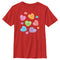 Boy's Marvel Avengers Candy Hearts T-Shirt