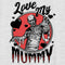 Women's Universal Monsters Mother's Day Love My Mummy Racerback Tank Top