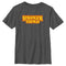 Boy's Stranger Things Orange Logo T-Shirt