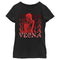 Girl's Stranger Things Red Vecna Stacked T-Shirt
