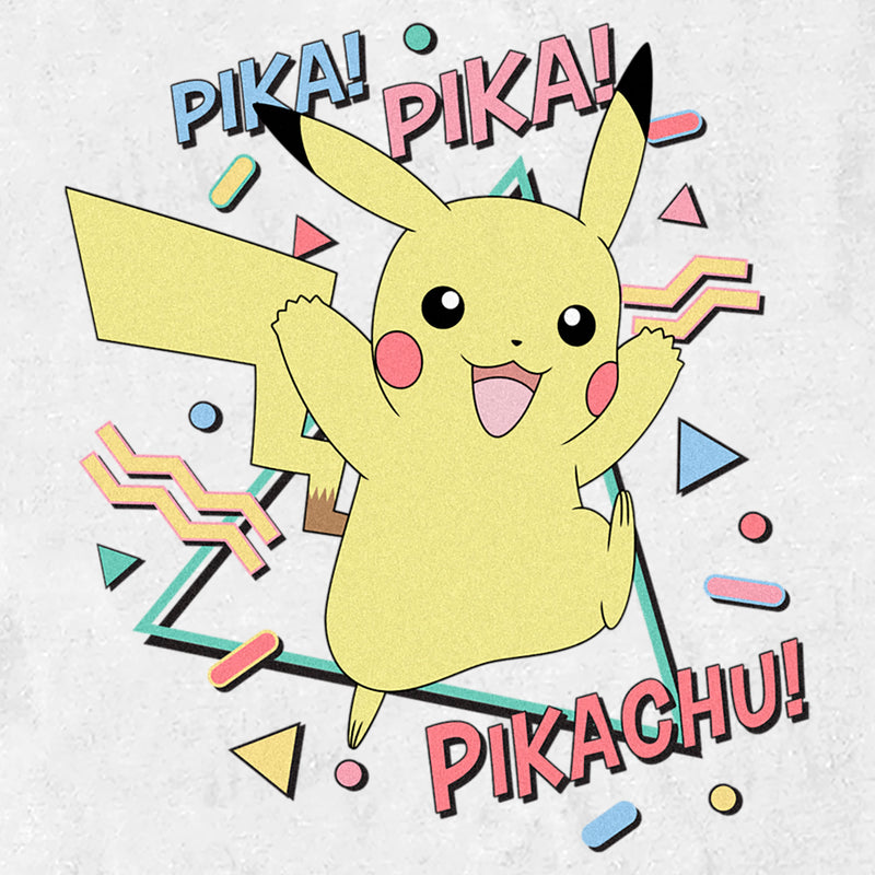 Men's Pokemon Pikachu 80s Party T-Shirt