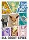 Girl's Pokemon All About Eevee Eeveeloution T-Shirt