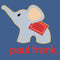 Boy's Paul Frank Ellie Logo Pull Over Hoodie