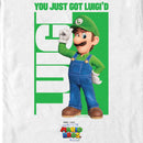 Men's The Super Mario Bros. Movie Luigi You Just Got Luigi'd T-Shirt