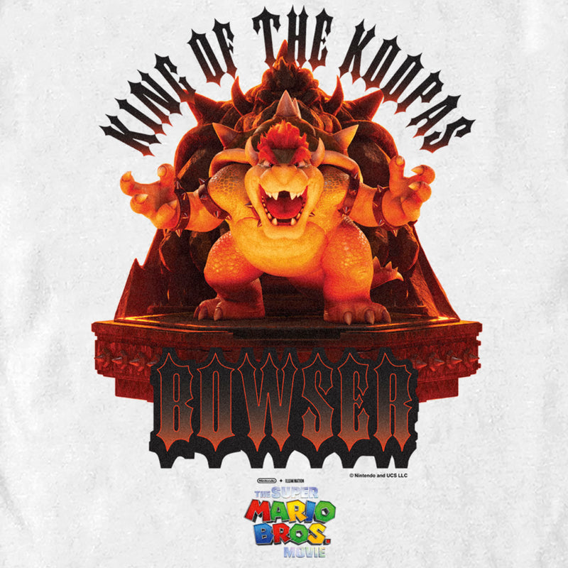 Men's The Super Mario Bros. Movie Bowser King of the Koopas T-Shirt