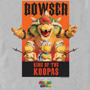 Men's The Super Mario Bros. Movie Bowser King of the Koopas Poster T-Shirt