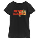Girl's The Super Mario Bros. Movie Bowser King of the Koopas Portrait T-Shirt