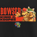 Girl's The Super Mario Bros. Movie Bowser King of the Koopas Portrait T-Shirt