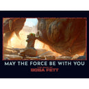 Girl's Star Wars: The Book of Boba Fett Grogu Taming the Rancor May the Force be With You T-Shirt