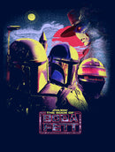 Boy's Star Wars: The Book of Boba Fett Cad Bane vs Shand, Djarin, & Boba Fett T-Shirt
