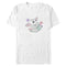 Men's Star Wars: The Mandalorian Grogu Flower Sketch T-Shirt