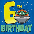 Boy's Star Wars: The Mandalorian 6th Birthday Grogu Bassinet T-Shirt