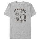 Men's Star Wars: The Mandalorian Retro Sketch T-Shirt